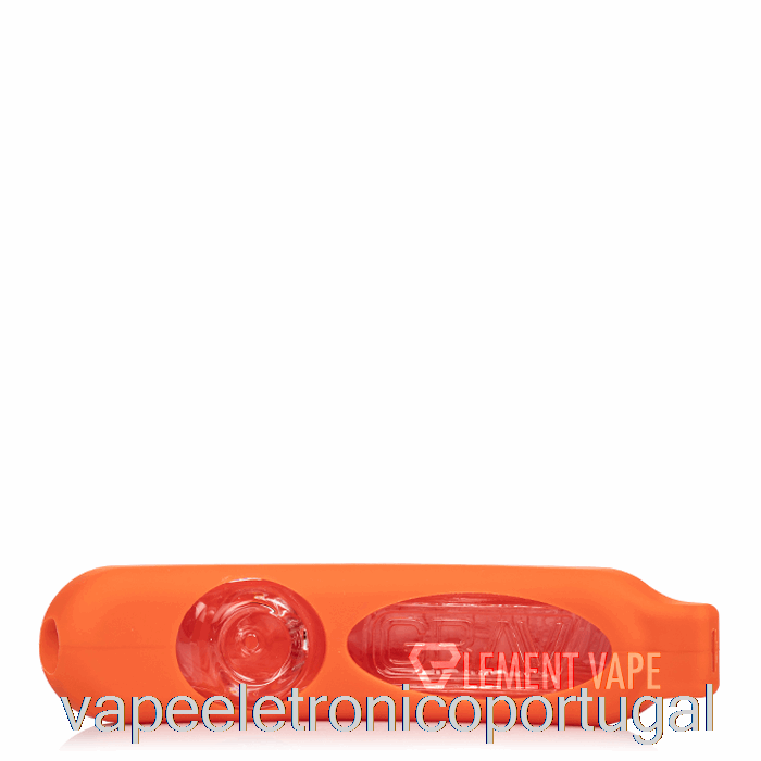 Vape Eletronico Grav Rocker Steamroller Com Pele De Silicone Laranja Escarlate